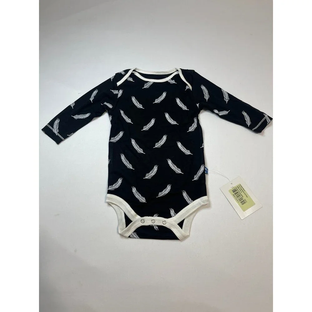 KicKee Pants Unisex Long Sleeve One Piece Size 18-24 Months New With Tag
